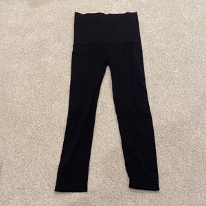 Postpartum compression leggings